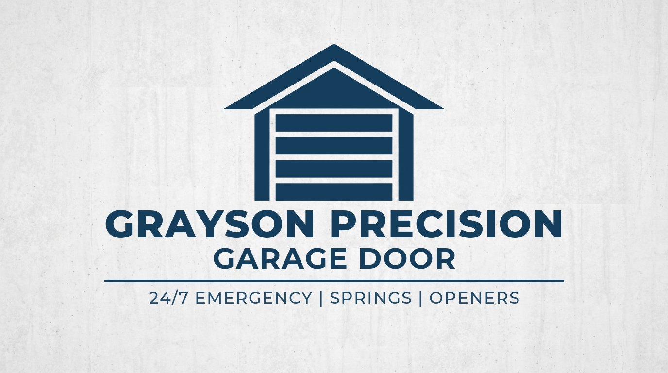 Grayson Precision Garage Door Logo